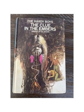 Vintage The Hardy Boys The Clue in the Embers Book #35 Franklin W. Dixon 1972 HC